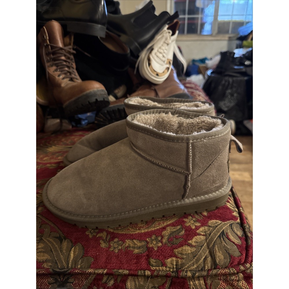 Evellyhootd Women's L Fur‎ Lined Snowboots size 43 Eu/ 11.5 Us